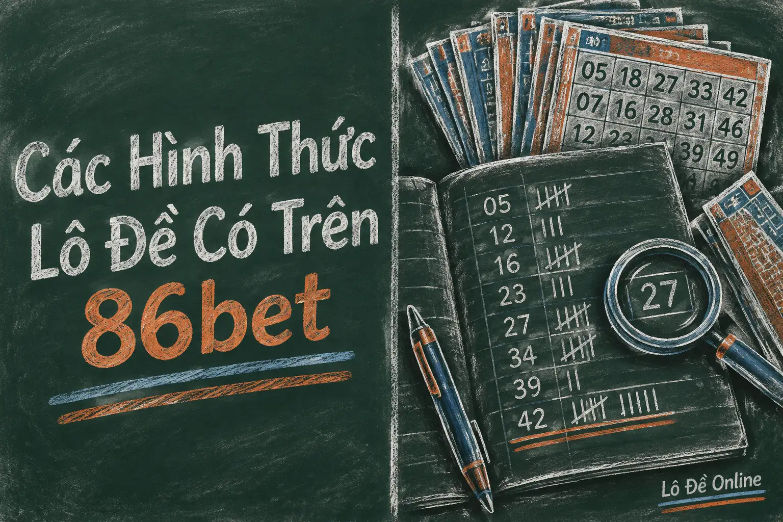 Sảnh cược xổ số tại đây cung cấp đầy đủ các kiểu chơi truyền thống mà dân lô đề Việt Nam quen thuộc - 86bet