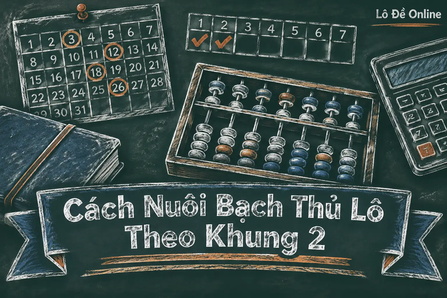 Nuôi khung nghĩa là bạn giữ nguyên một con số và đặt liên tục trong vài ngày - bạch thủ lô