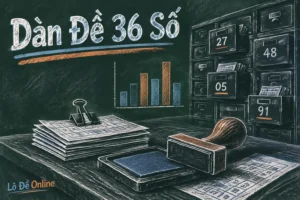 Dàn đề 36 số là việc bạn chọn ra 36 con số trong khoảng từ 00 đến 99