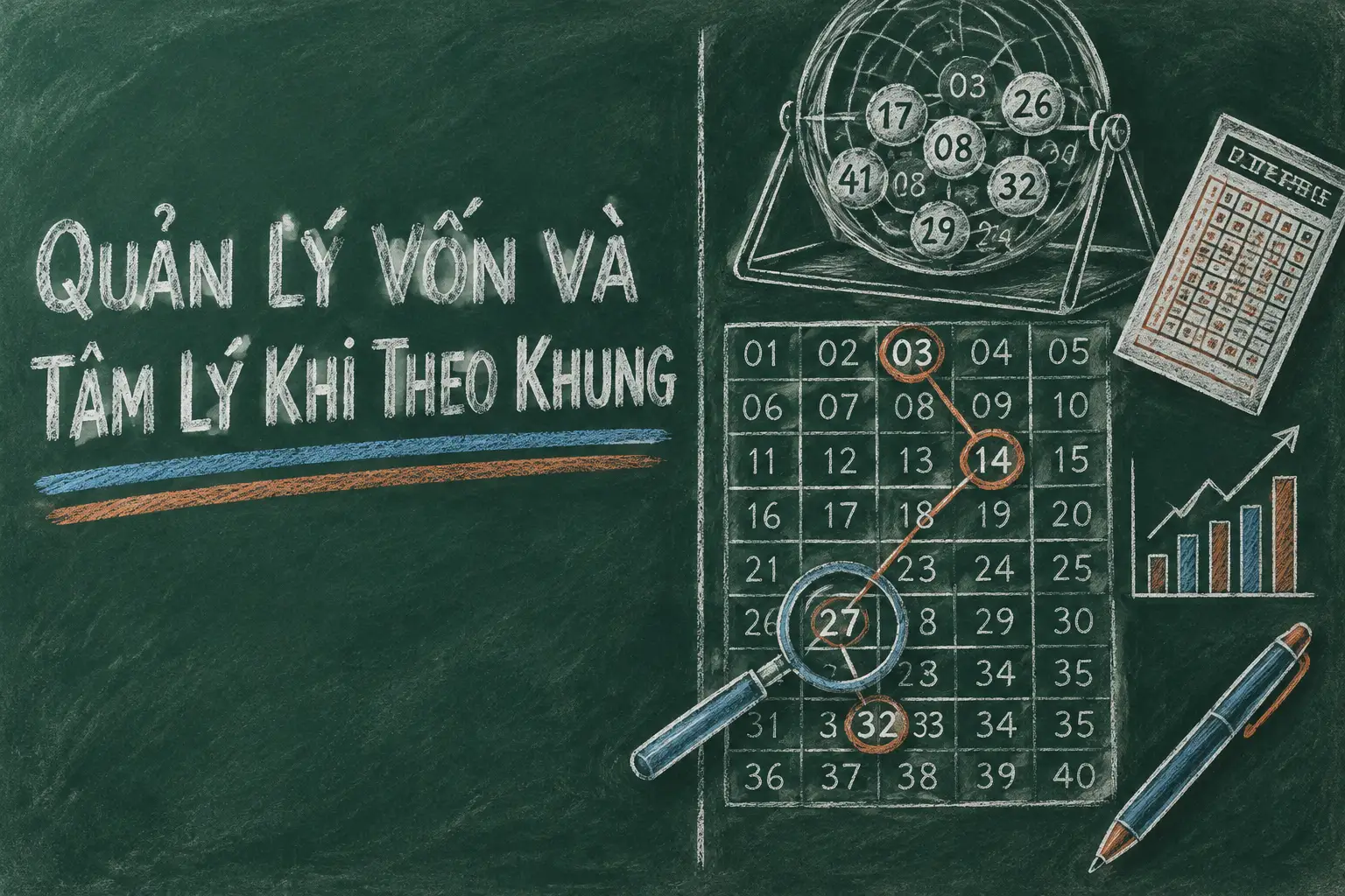 Trước khi chơi, hãy tự đặt một khoản tiền 