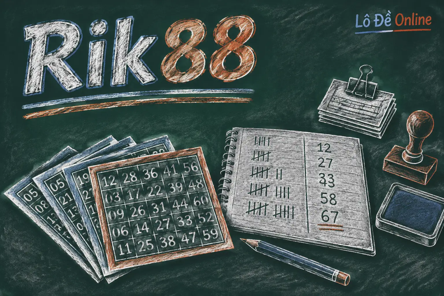 Rik88 được giới chơi lô đề nhắc đến như trang đánh số uy tín đã quen thuộc với cộng đồng đam mê chinh phục các con số bí ẩn